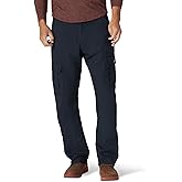 Wrangler Authentics Mens Relaxed Fit Stretch Cargo Pant