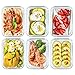 KERUITA [5-Pack,36 OZ Glass Bowl Meal Prep Containers - Glass Storage Containers with lids - Glass Lunch Bowl Airtight Leakproof Bento Box (1 Compartment)