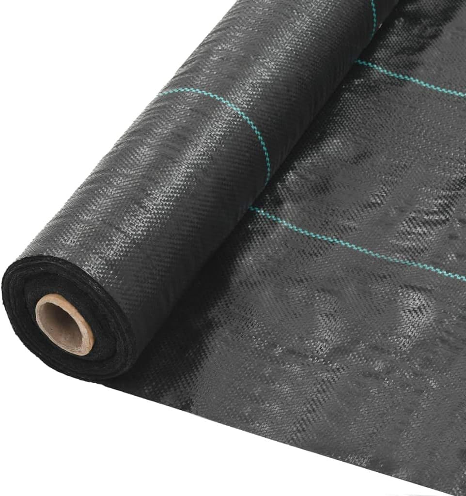 vidaXL Garden Weed Barrier, Landscape Fabric, Weeds Control for Flower Bed, Mulch