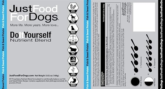 just food for dogs fish and sweet potato