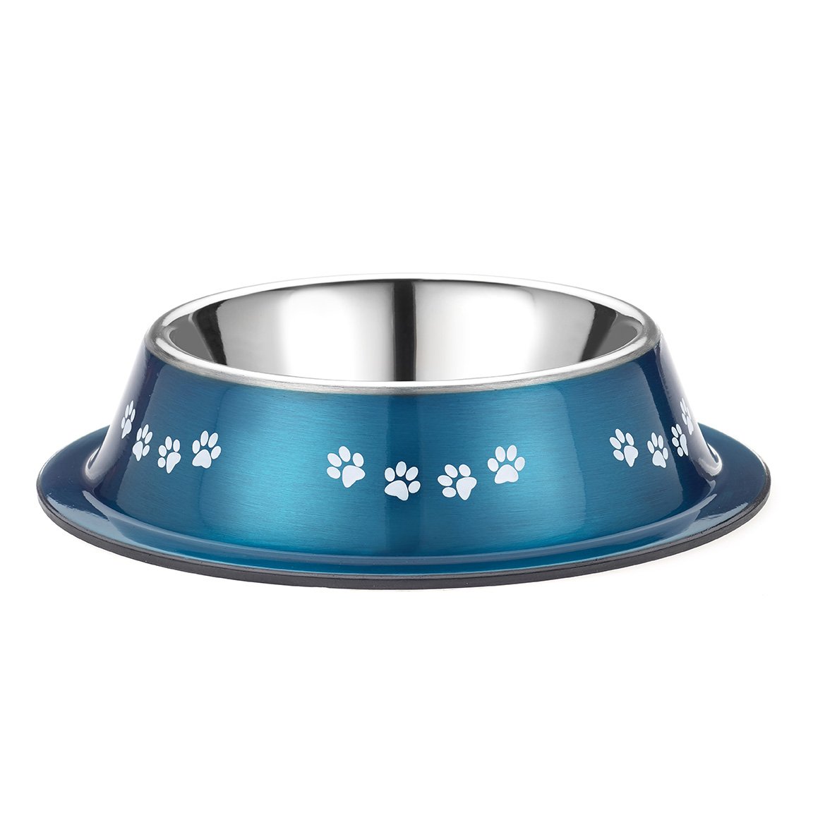 Classic Posh Paws Pet Products Non Tip Dish, 500 ml, Blue