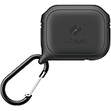 Catalyst - Waterproof Case for AirPods Pro, Carabiner, Compatible Wireless Charging, Retail Packaging, Stealth Black