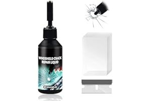 New Windshield Crack Repair Kit, Universal Cracks Gone Glass Repair Kit, Premium Car Windshield Crack Repair Fluid，Glass Repa