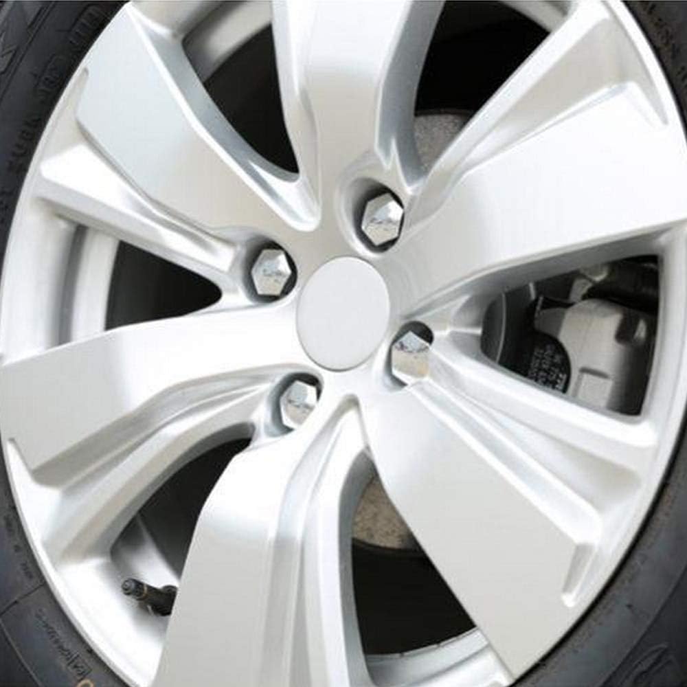 KeoKasu - 16 Pcs/Set Car styling Wheel Rim Cover Tyre Screw Cap 16pcs For Peugeot 207 301 307 308 408 508 3008 Citroen C4l C5 C2