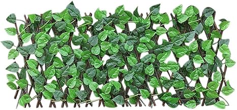 Amazon Co Jp グリーンフェンス 緑のカーテン 伸縮可能 リーフフェンス フェイクグリーン 間仕切り フェンス Diy ガーデニング グリーンフェンス ホーム デコレーション 装飾 ホーム キッチン