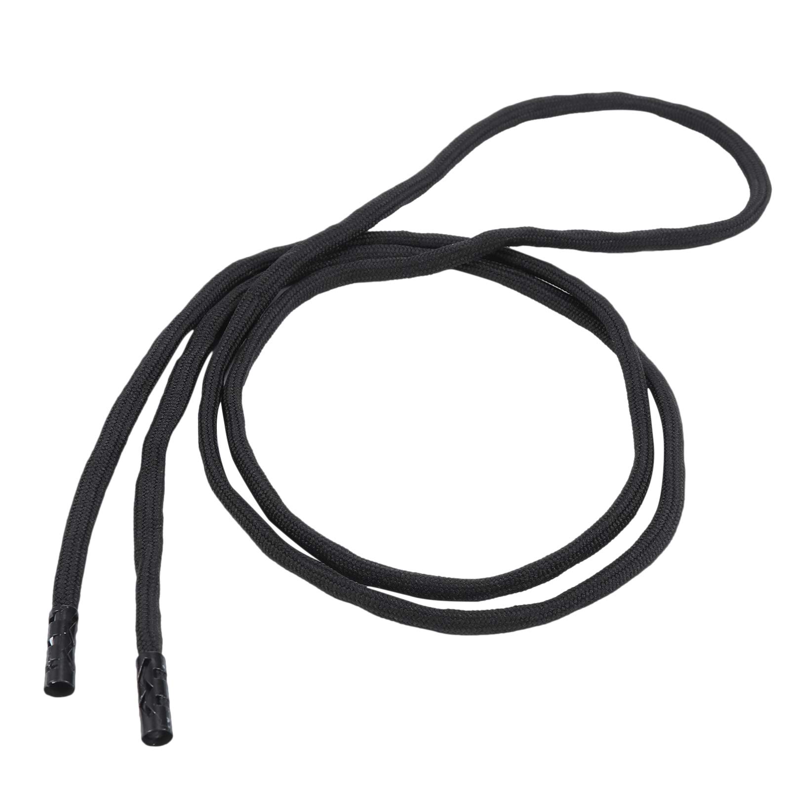 Milisten 10pcs Drawstring Cords Replacement for Sweatpants Shorts Pants Jackets Coats Clothing 1. Black