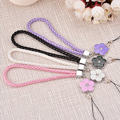 Freedi PU leather Lanyards Hanging Wrist Strap for USB Flash Drive Cell Phone Key Mp3 ID Card Small Electronic Devices