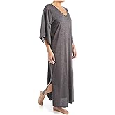 N Natori Congo Caftan Dress for Women, Kimono Dress Mumu Sleepshirt
