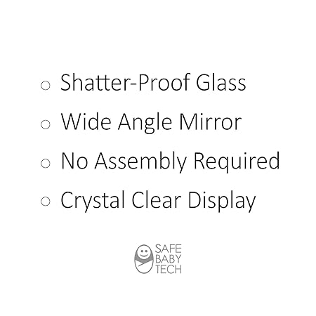 safe baby tech mirror