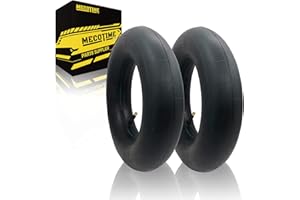 Mecotime 2 Packs 3.50-8 Inner Tube with Valve Stem for Wheelbarrow Tire 8" Rim Sizes 3.50-8/3.00-8/3.5-8/3.0-8/3-8/3.5-8/300-