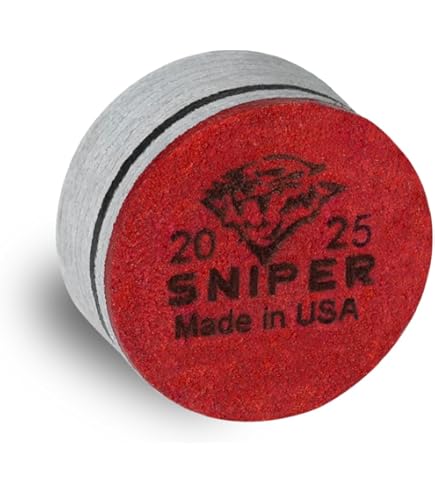 ZAN HYBRID MAX Pool Billiard CUE TIP - 8 Layers - 13 or 14 mm