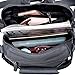 UTO Women Backpack Purse 3 ways PU Washed Leather Ladies Rucksack Shoulder Bag Grey
