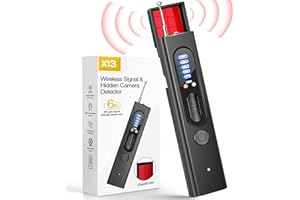 Mgmcm Camera Detectors, Portable Camera Detectors, GPS Tracker Detector for Car Indoor Home Hotel Travel Office, 5 Levels Sensitivity