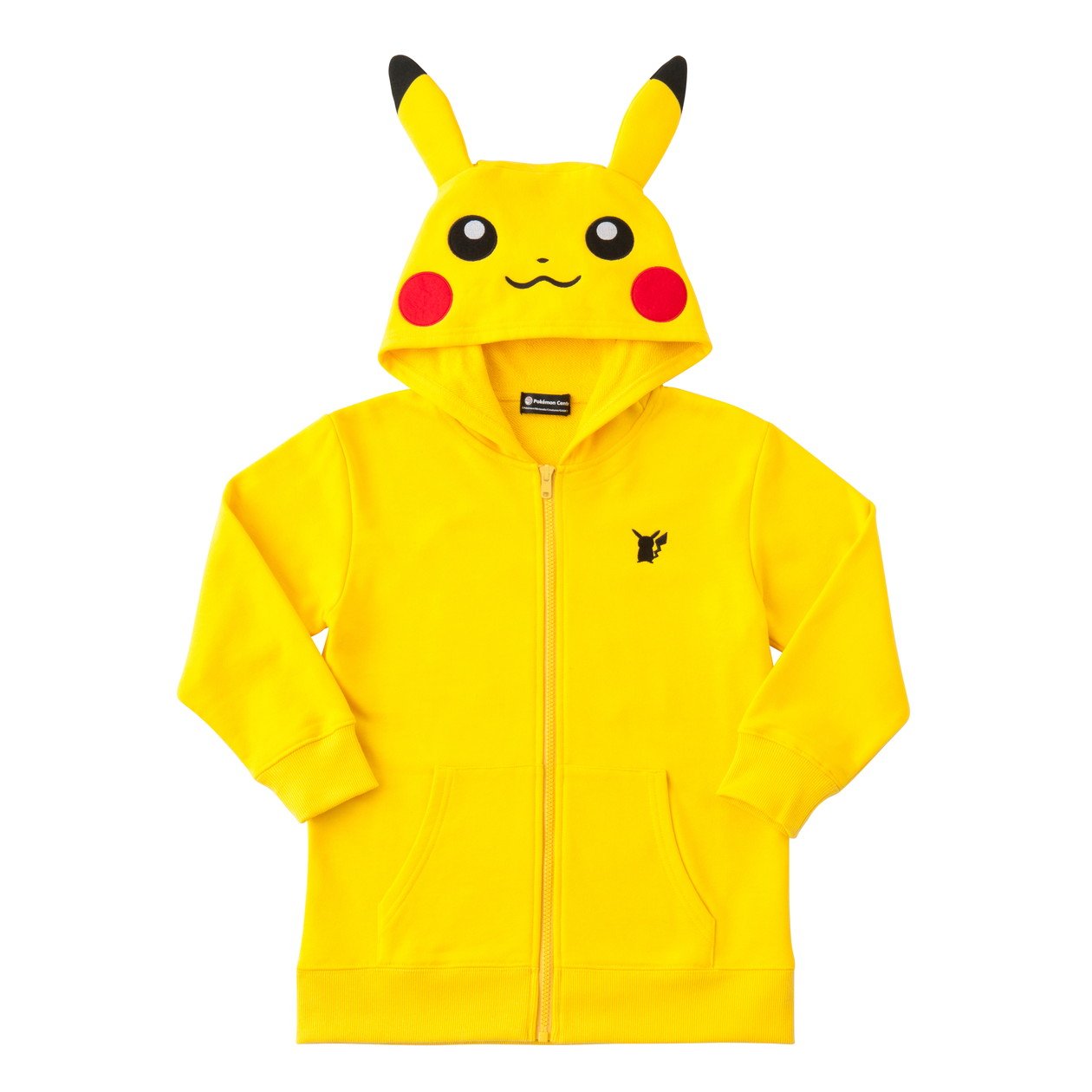 ポケモンセンターオリジナル ピカチュウ耳つきパーカー Kids B00n767ip4 おもちゃ雑貨 定番