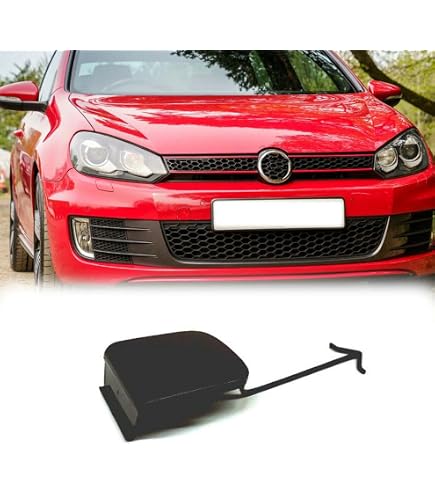 Unpainted Primed Front Bumper Tow Hook Eye Cover Cap – For Audi Q7 2016-2019