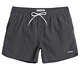 maamgic Mens Swim Trunks 5" with Mesh Lining Quick