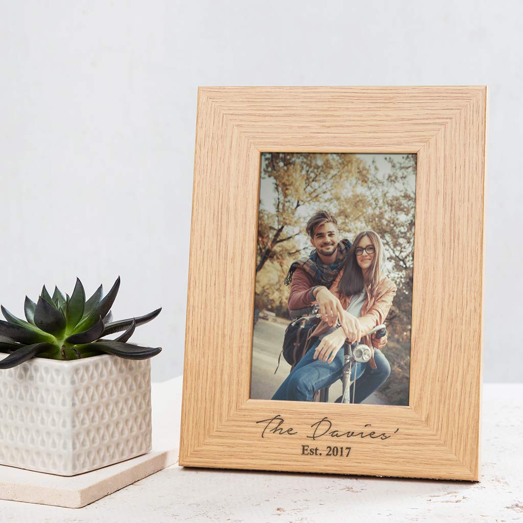 6x4, 7x5, 8x6 Wedding Photo Frame Personalised gift for couples Amazon