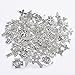 Mixed Antique Silver Crosses Charms and Pendants 100 pcs