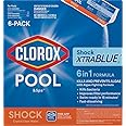 Clorox® Pool&Spa™ Shock XTRABLUE® Plus, Kills Bacteria & Algae in Swimming Pools, Swim-Ready in 15 Minutes, (6-Pack)