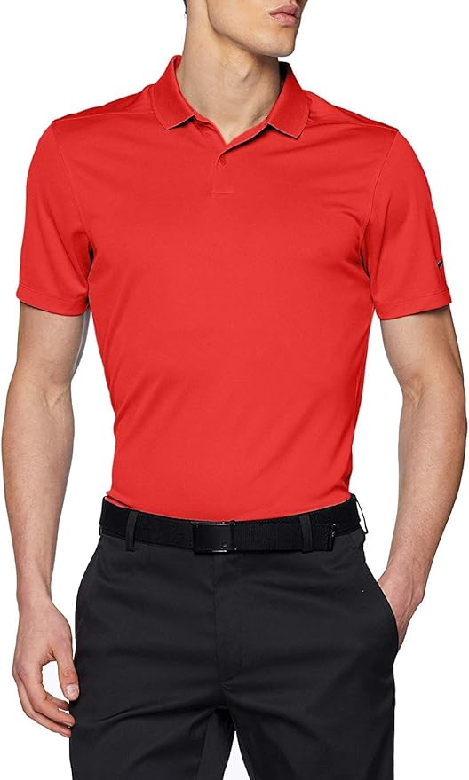 nike men's solid dry victory golf polo