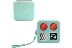 MIOJOY Silicone Case for Yoto Mini Player, Adventure Jacket with Wrist Lanyard Protective Skin Cover for Yoto Mini Accessories for Kids, Magic Mint