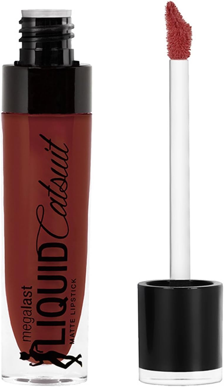 wet n wild Megalast Liquid Catsuit Lipstick, Goth Topic, 6 Gram
