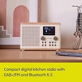 Pure Classic H4 Digital Kitchen Radio DAB+ FM Bluetooth USB AUX Oak White view 2