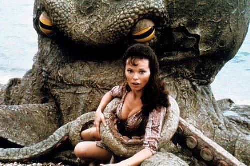 Warlords of Atlantis Lea Brodie Sexy Busty 24x36 Poster captured by giant  sea creature at Amazon's Entertainment Collectibles Store