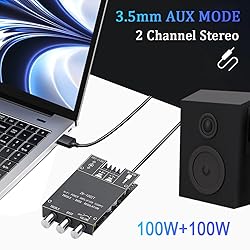 ZK-1002T 200W Bluetooth Amplifier Board 2.0 CH