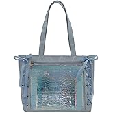 BlingKicks Ita Bag, Cute Bag, Kawaii Large Capacity Transparent Tote with Ribbon Bow