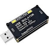 Jhoinrch USB Isolator Onboard ADUM3160 Chip | Support 12Mbps, Onboard 2W/400mA 5V Regulated Power Supply, Eliminate Ground Loop Noise