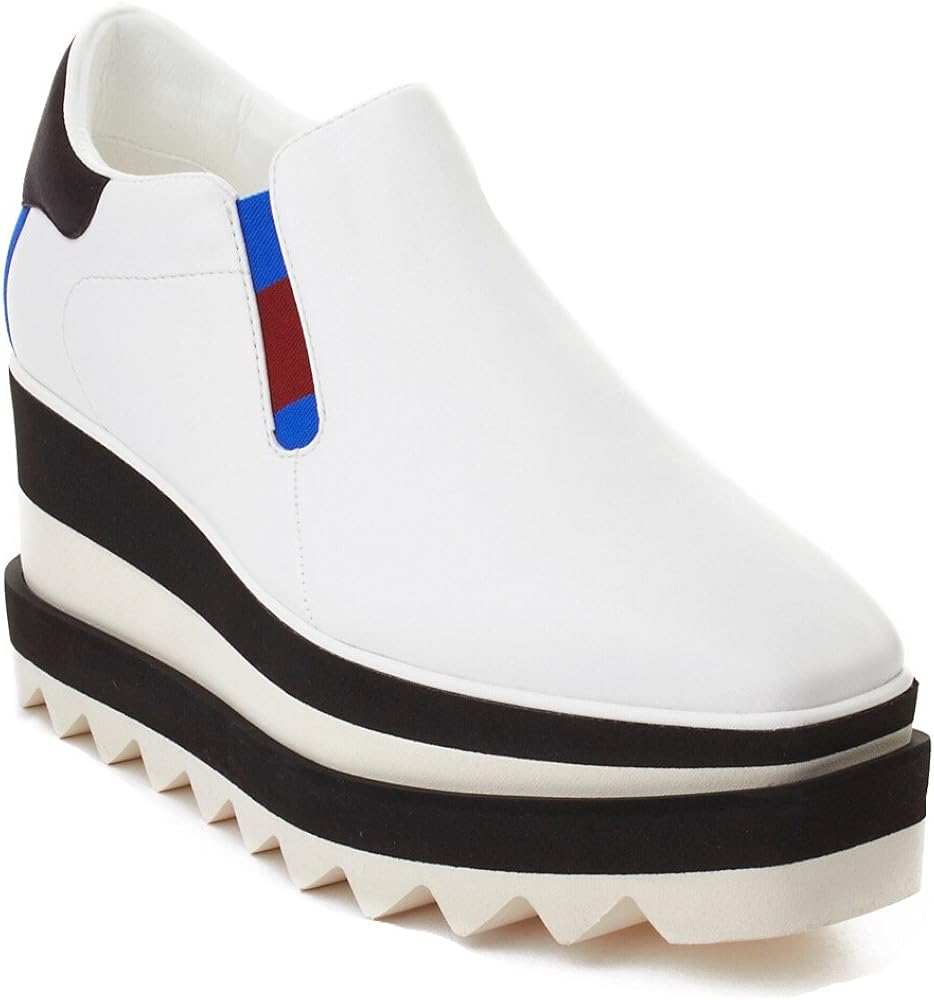 stella mccartney white platform shoes