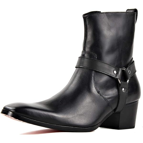 ジョーネス Amazon.com | OSSTONE Men Chelsea Ankle Boots Leather Chukka