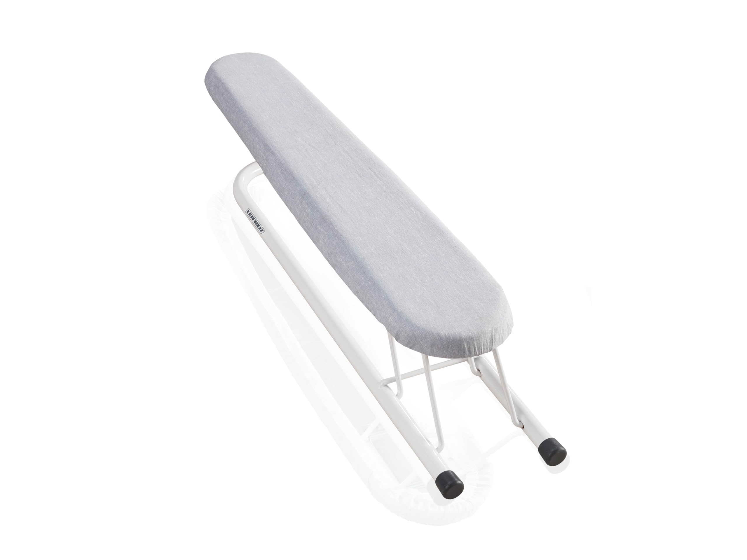 Leifheit 57 cm Extra Long, w 10.5 x h 8.5 cm, Folds Flat, White, Extra Long Sleeve Board, for Perfect Sleeve Ironing