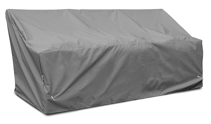 KoverRoos Weathermax 86450 Deep 3-Seat Glider/Lounge Cover, 89-Inch Width by 36-Inch Diameter by 33-Inch Height, Charcoal