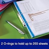 Oxford A4 Ring Binders 40mm Spine Pack of 5 Assorted Colours view 5