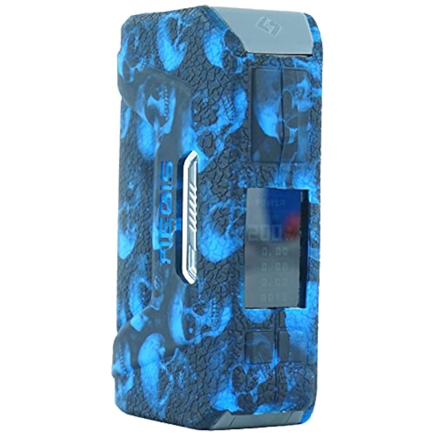 RUIYITECH Modshield for Aegis Legend 2 Case Protective Silicone Skin Cover Sleeves Aegis L200 KIT (Skull Blue) — image 1