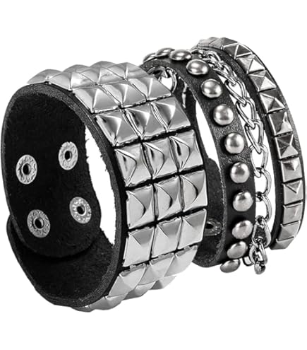 00s led rechwe black leather bracelet 初期 Bracelets – DriftElement