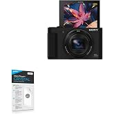 BoxWave Screen Protector Compatible with Sony Cyber-Shot DSC-HX80 - ClearTouch Crystal (2-Pack), HD Film Skin - Shields from Scratches