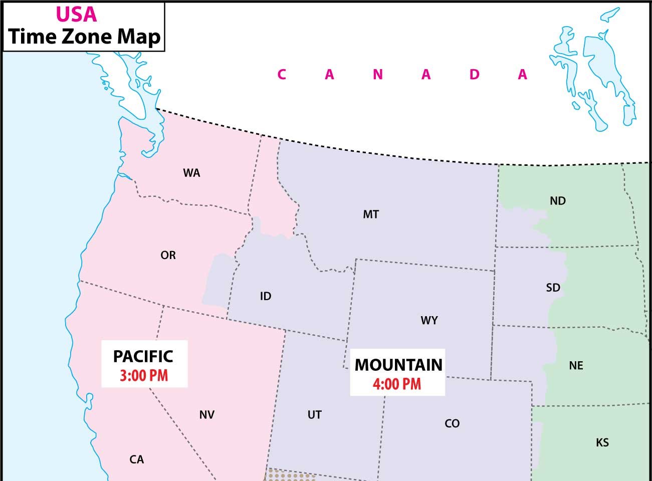 12 Hour Time Zone Map Map