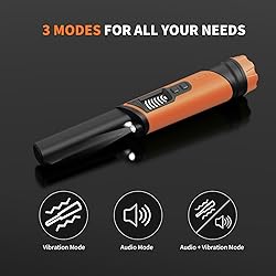 DR.ÖTEK Metal Detector for Adults MT12 Set Orange