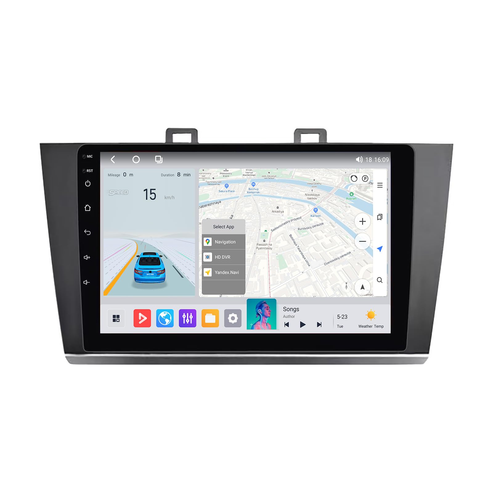Photo 1 of MekedeTech Android Car Stereo GPS Navigation for Subaru Outback Legacy 2015-2022 Head Unit,1280 * 720 Resolution 9 inch Touch Screen Upgrade with 4G LTE Wireless CarPlay/Android Auto,8 core 2+32G