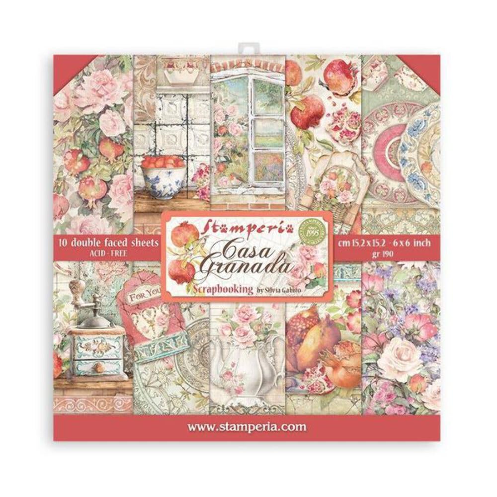 Stamperia - Scrapbooking Pad - Casa Granada