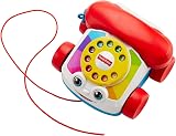 Fisher-Price Chatter Telephone Toddler Pull Toy with Rotary Dial FGW66 view 5