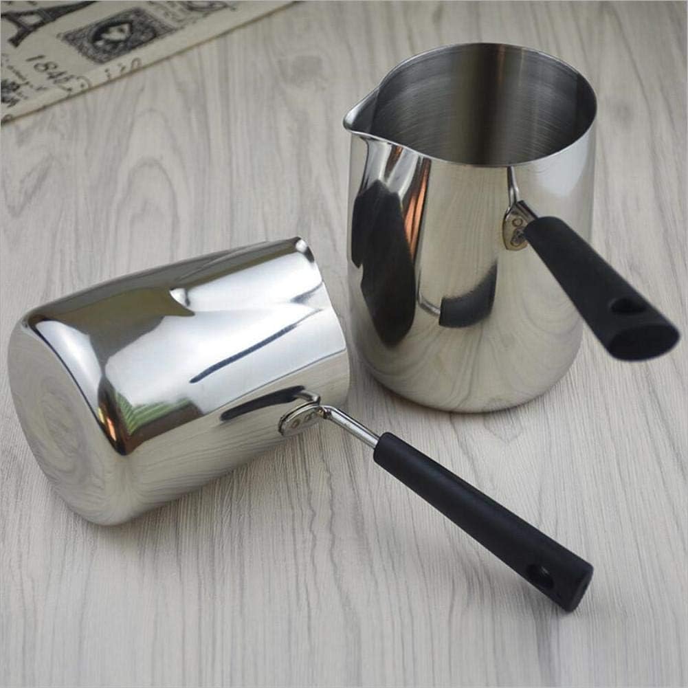 Stainless Steel Gourmet Milk Jug With Long Handle Turkish Coffee Pot