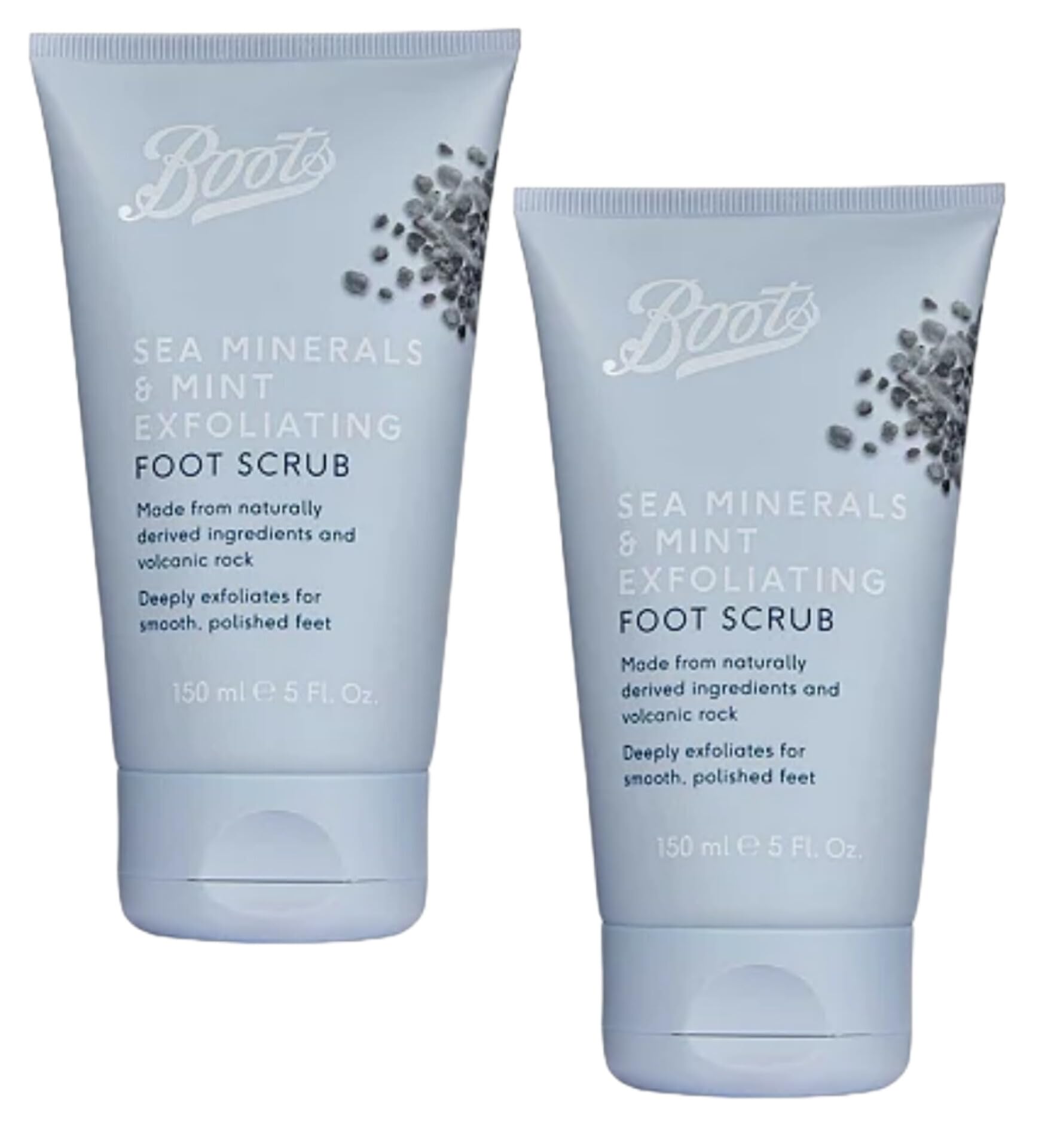 Boots - Sea Minerals & Mint Exfoliating Foot Scrub | 150mL [TWIN PACK]