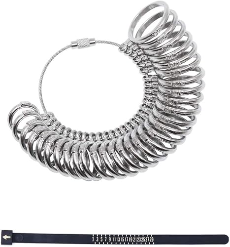 Amazon Jintong リングゲージ 日本標準規格1号 30号対応 リングゲージバンド 1号 29号 指のサイズ計測用 指輪用 指輪 さいず 計測 リング サイズゲージ 宝石商監修 プロ仕様 リングゲージ ルーペ 通販