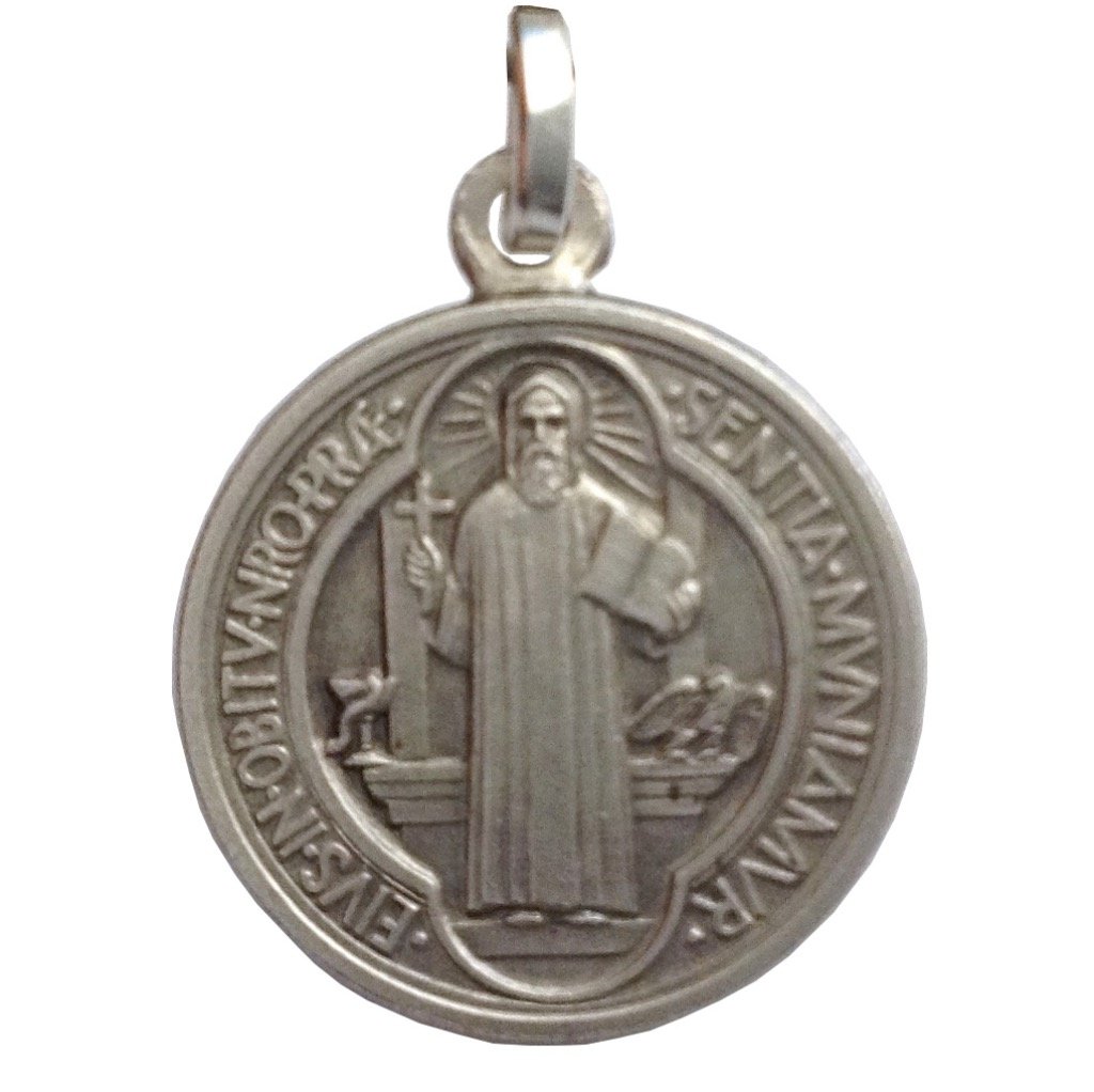 I G J 925 Sterling Silver Saint Benedict Medal - The Patron Saints Medals