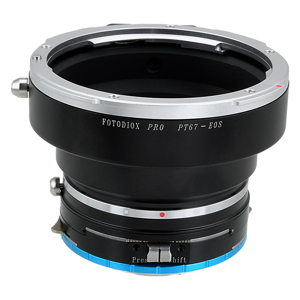 Fotodiox Pro Lens Mount Shift Adapter Pentax 6x7 (P67, PK67) Mount Lenses to Fujifilm X-Series Mirro