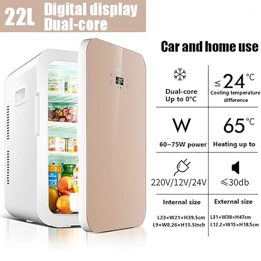 Nevera Termoeléctrica Portátil Refrigerador Del Coche 22L Calor ...